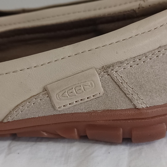 Keen Rivington ballerina shoes footwear cream/tan size 5 - Picture 4 of 11